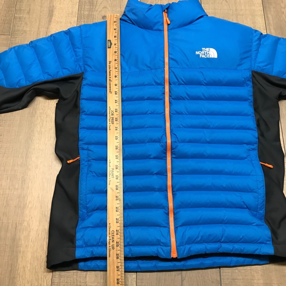 The North Face 700 Summit Series‎ Down Jacket Mens XL Blue Goose Puffer Nylon - Picture 13 of 14